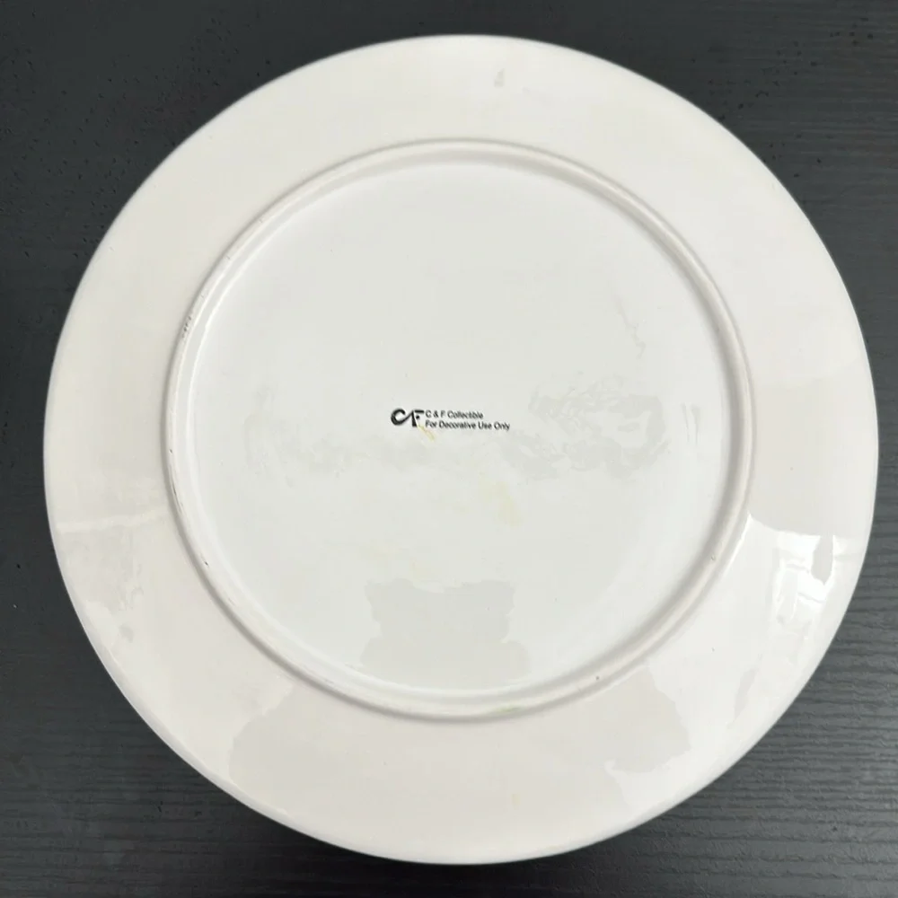 Signed David Lee 10.5” Chef Plate